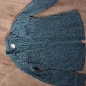 Mossimo Men's Blue Floral Denim Shirt